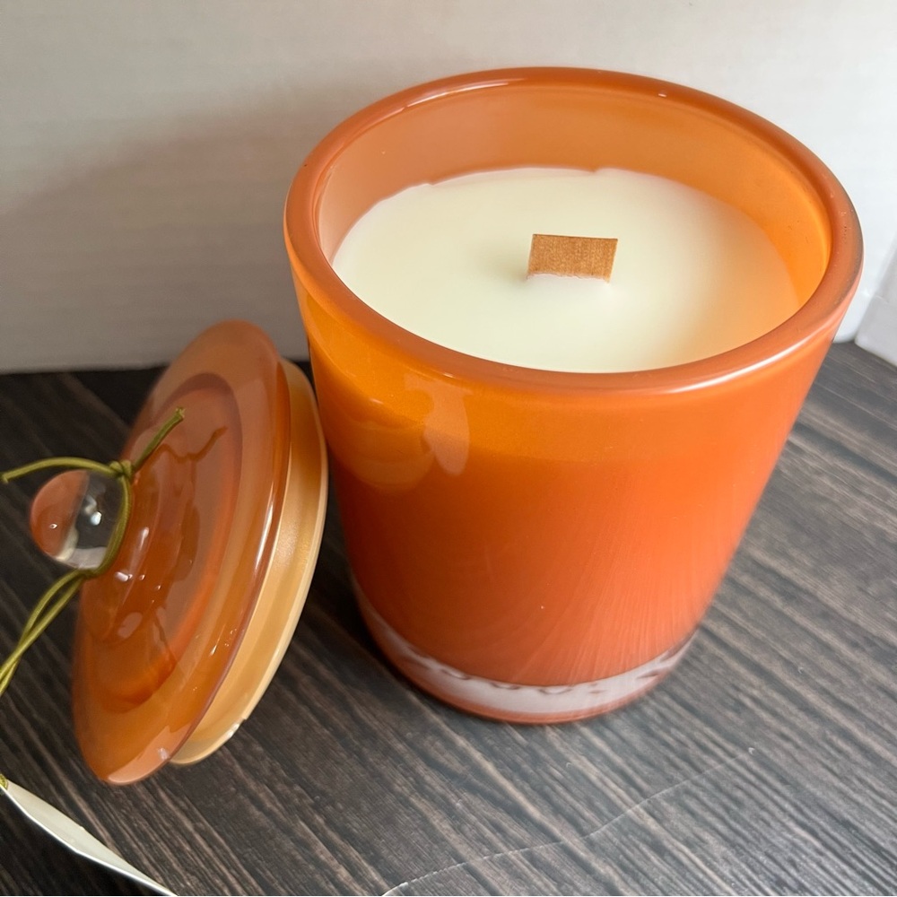 Threshold Pumpkin Spice Cupcake Scented Lidded Candle - Vibrant Orange - Picture 2 of 3